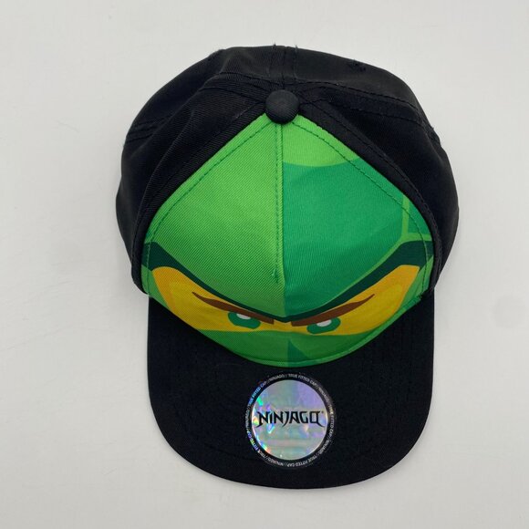 H&M Lego Ninjago Baseball Hat Snapback Cap Boys Size 4T/6X Adjustable Green - Picture 5 of 9